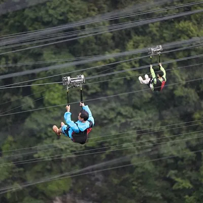 Corde volante à haute altitude