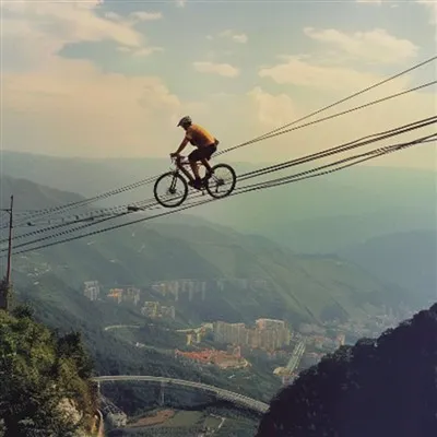 Vélo de téléphérique